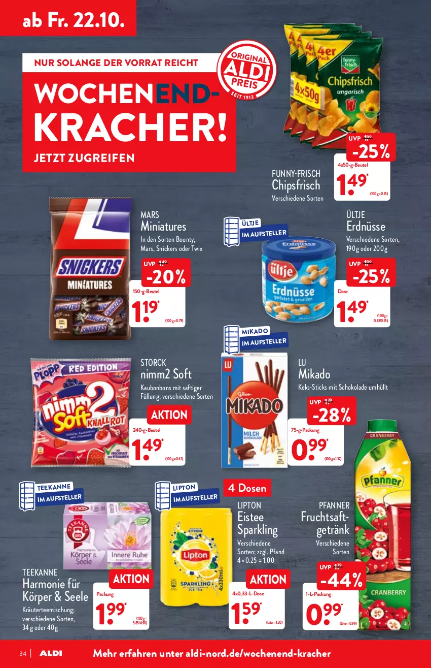 Aktueller Prospekt Aldi Nord - Aldi-Aktuell - von 18.10 bis 23.10.2021 - strona 34