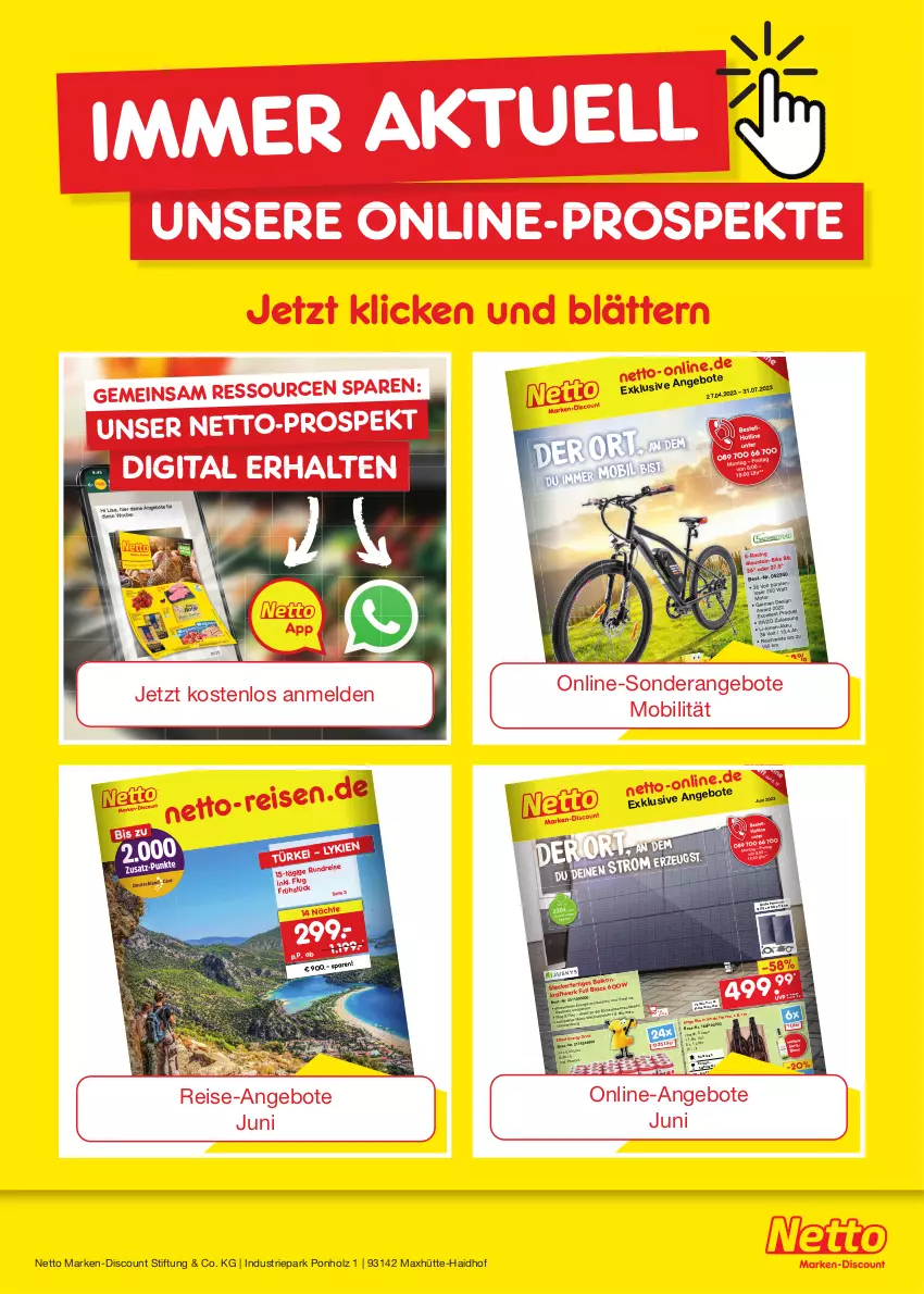 Aktueller Prospekt Netto Marken-Discount - Filial-Angebote - von 12.06 bis 17.06.2023 - strona 47 - produkty: akku, angebot, angebote, braten, buch, bürste, bürsten, cin, discount, drink, Effect, eis, elle, ente, fleisch, Holz, Käse, kraft, lack, magazin, marken-discount, ndk, reis, rotwein, Ti, uhr, wein, ZTE