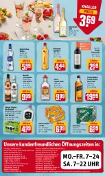 Gazetka promocyjna Rewe - REWE Ihr Kaufpark - Gazetka - ważna od 28.05 do 28.05.2022 - strona 21 - produkty: apfel, bacardi, berentzen, Berger, black label, burger, eis, ente, gin, Gorbatschow, gorbatschow wodka, grill, johnnie walker, jules mumm, Kinder, kleiner feigling, kleiner klopfer, korn, lack, leine, mumm, reis, scotch, scotch whisky, sekt, Sierra, sierra tequila, tempranillo, tequila, Ti, uhr, underberg, whisky, wodka