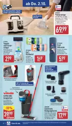 Gazetka promocyjna Aldi Nord - Von Montag - Gazetka - ważna od 04.10 do 04.10.2025 - strona 27 - produkty: ambia, auer, Bad, beutel, bodenwischer, Brei, bürste, bürsten, Clin, dell, eimer, eis, fenster, flasche, gin, Heu, HP, küche, limette, limetten, Mett, metten, mikrofaser, Mode, müllbeutel, pfirsich, reiniger, Reinigung, reinigungsbürste, Rundbürste, rwe, schwamm, teppich, Ti, uhr, usb, wasser, wassertank, ZTE
