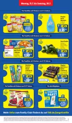 Gazetka promocyjna Lidl - Aktionsprospekt - Gazetka - ważna od 20.07 do 20.07.2024 - strona 3 - produkty: angebot, Bad, bebivita, braun, Brei, bürste, coupon, Dentalux, eis, elle, filet, fisch, fischstäbchen, gurke, gurken, Holz, Kinder, lachs, lachsfilet, obst, penaten, Rauch, reis, seelachsfilet, shampoo, snack, Spiele, Surf, Ti, tisch, vita, vodafone, zahnbürste, ZTE