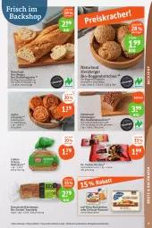 Gazetka promocyjna Tegut - Angebote der Woche - Gazetka - ważna od 30.09 do 30.09.2023 - strona 9 - produkty: angebot, angebote, apfel, auer, backwaren, baguette, baguettes, Berger, bio, brot, brötchen, dekoration, dinkelmehl, Dinkelvollkornmehl, Dr. Oetker, geback, Hefe, herzberger, knäckebrot, korn, kuchen, lieken, mac, mehl, natur, naturland, roggenbrötchen, Spezi, Ti, toast, Toastbrot, Tüte, urkorn, wasa