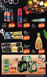 Gazetka promocyjna Markant - Prospekte - Gazetka - ważna od 02.04 do 02.04.2022 - strona 11 - produkty: baguette, baguettes, gösser, grill, grillsauce, knoblauch, kräuter, LG, natur, pils, pilsener, radler, sauce, saucen, thomy