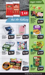 Gazetka promocyjna Markant - Prospekte - Gazetka - ważna od 02.04 do 02.04.2022 - strona 7 - produkty: Becher, burger, creme, eis, fleisch, fleischsalat, frischkäse, Käse, käsescheiben, Kugel, mozzarella, philadelphia, rel, salat, schinken, schinkenwurst, Ti, tisch, wurst, zott