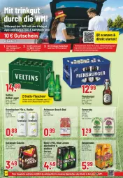 Gazetka promocyjna Trinkgut - Prospekte - Gazetka - ważna od 11.07 do 11.07.2026 - strona 4 - produkty: alkohol, burger, desperados, elle, ente, flasche, flensburger, Heu, karamalz, krombache, krombacher, krombacher pils, LG, malz, pils, radler, rama, somersby, Ti, veltins, vita