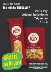 Gazetka promocyjna Edeka - Prospekte - Gazetka - ważna od 30.08 do 30.08.2025 - strona 21 - produkty: deka, fusilli, gin, pasta, teigwaren, Ti