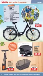 Gazetka promocyjna Famila - Prospekte - Gazetka - ważna od 07.05 do 07.05.2022 - strona 2 - produkty: adapter, auer, beleuchtung, bett, decke, elle, Fahrrad, felgen, gabel, garnitur, hochbett, Kette, korb, Kranz, LG, nexus, rücklicht, sattel, Schal, shimano, Sport, Ti