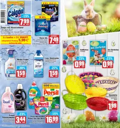 Gazetka promocyjna Aez - Prospekte - Gazetka - ważna od 09.04 do 09.04.2022 - strona 17 - produkty: bio, calgon, coupon, eier, eis, elle, feinwaschmittel, Finish, flasche, lenor, lenor weichspüler, LG, Meister, meister proper, persil, persil waschmittel, perwoll, Rauch, reis, rwe, teller, Ti, Tiere, waschmittel, wasser, wasserenthärter, Wasserenthärter Tabs, weichspüler