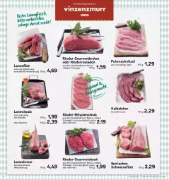 Gazetka promocyjna Aez - Prospekte - Gazetka - ważna od 09.04 do 09.04.2022 - strona 4 - produkty: braten, eis, elle, hofgut, Kalbsleber, krone, lamm, lammkeule, Lammkrone, natur, pute, putenschnitzel, reis, rind, rinder, Rinderroulade, rinderrouladen, rouladen, saft, schnitzel, schwein, schweine, steak, teller, Ti, trolli, wein, weine