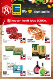 Gazetka promocyjna Kupsch - Angebote der Woche - Gazetka - ważna od 15.10 do 15.10.2022 - strona 1 - produkty: Becher, beere, beeren, beutel, butter, Dairygold, dallmayr, deka, emmentaler, Geflügel, gin, himbeer, himbeere, himbeeren, irische butter, kaffee, Käse, natur, ritter, ritter sport, salz, Schal, Schale, schoko, schokolade, Sport, Streichzart, Ti, wein, wiener, wiener würstchen, würstchen