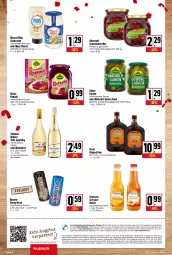 Gazetka promocyjna Kupsch - Angebote der Woche - Gazetka - ważna od 15.10 do 15.10.2022 - strona 8 - produkty: alkohol, angebot, angebote, Astra, brillant sekt, creme, deka, drink, eis, elle, energy drink, ente, flasche, gin, gurke, gurken, Kühne, miracel, miracel whip, morellen, Nektar, odenwald, Rauch, rel, ring, rotkohl, rum, sac, saft, salat, salatcreme, schattenmorellen, sekt, söhnlein, söhnlein brillant, telefon, Ti, valensina, Yo, zucker