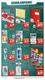 Gazetka promocyjna Marktkauf - Prospekt - Gazetka - ważna od 26.08 do 26.08.2023 - strona 5 - produkty: aeg, braten, buntstifte, eis, fasermaler, gin, Hefte, Kugel, kugelschreiber, lebensmittel, pritt, reis, Schnellhefter, stifte, tee, Ti, wasser, ZTE