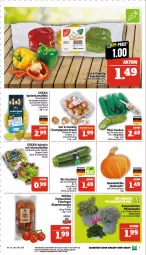 Gazetka promocyjna Marktkauf - Prospekt - Gazetka - ważna od 26.08 do 26.08.2023 - strona 7 - produkty: ackergold, aktionspreis, auer, ball, bio, braun, champignon, champignons, champignons braun, deka, eis, kartoffel, kartoffeln, Kürbis, nuss, reis, ring, salat, speisekartoffeln, tee, Ti, tomate, tomaten, zucchini