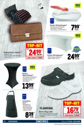 Gazetka promocyjna Metro - GastroJournal - Gazetka - ważna od 09.03 do 09.03.2022 - strona 34 - produkty: Bau, baumwolle, bett, decksohle, messer, Metro, metro gastro, Ria, Schürze, Ti, tisch, topper, wolle