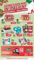 Gazetka promocyjna Famila - Prospekte - Gazetka - ważna od 22.07 do 22.07.2023 - strona 12 - produkty: Abtei, Becher, beutel, Burrata, di bufala, dip, E-Roller, eis, galbani, gewinnspiel, gin, grana, grana padano, hengstenberg, Käse, mac, mozzarella, oro di parma, padano, prosciutto, prosciutto crudo, Rana, reis, rel, ricotta, Roller, salami, Ti, tomate, tomaten, tomatenmark, weichkäse, ZTE