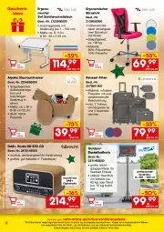 Gazetka promocyjna Netto Marken-Discount - Online-SonderangeboteGeschenke - Gazetka - ważna od 31.12 do 31.12.2023 - strona 6 - produkty: angebot, angebote, aufbewahrungsbox, ball, eis, elle, hocker, korb, kosmetik, ndk, Radio, reis, Reiseset, Ria, schreibtisch, spielzeug, stuhl, Tasche, taschen, Ti, tisch, trolley, umhängetasche, wasser, ZTE