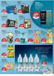 Gazetka promocyjna Vmarkt - Prospekte - Gazetka - ważna od 22.05 do 22.05.2024 - strona 11 - produkty: adelholzener, alkohol, Alwa, aperitif, auer, bier, bio, bio limo, eier, eis, eistee, elle, flasche, Guinness, Holz, je 1-liter-flasche, kraft, krombache, krombacher, krombacher pils, limo, mineralwasser, pfanne, Pfanner, pils, Rauch, säfte, schweppes, steiner, tee, Ti, vöslauer, warsteiner, wasser