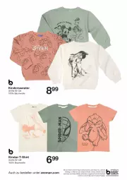 Gazetka promocyjna Zeeman - Prospekte - Gazetka - ważna od 19.07 do 19.07.2024 - strona 4 - produkty: Bau, baumwolle, bett, elle, Kinder, Kinder-T-Shirt, LG, shirt, Sweater, T-Shirt, Ti, wolle