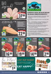 Gazetka promocyjna Edeka - Angebote der Woche - Gazetka - ważna od 10.06 do 10.06.2023 - strona 19 - produkty: aktionspreis, auer, Bau, Bauer, bio, bratwurst, brustfilet, decke, deutschlandcard, eis, elle, ente, erde, filet, fleisch, hahnchen, hähnchenbrust, hähnchenbrustfilet, Kugel, LG, mac, mais, natur, reis, rel, ring, schwein, Sushi, Ti, Tiere, wasser, wein, WICK, wurst