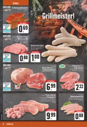 Gazetka promocyjna Edeka - Angebote der Woche - Gazetka - ważna od 10.06 do 10.06.2023 - strona 8 - produkty: eis, filet, fleisch, grill, Grillwurst, gulasch, Kalbfleisch, nuss, pute, schnitten, wurst, würstchen