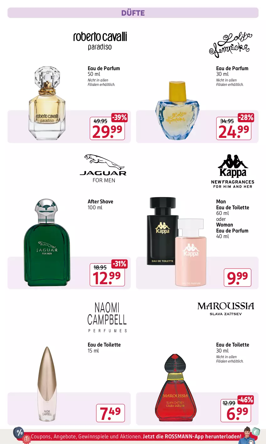 Aktueller Prospekt Rossmann - Prospekte - von 29.07 bis 01.09.2024 - strona 5 - produkty: after shave, angebot, angebote, coupon, coupons, Eau de parfum, eau de parfum 30 ml, eau de parfum 50 ml, eau de toilette, eau de toilette 30 ml, gewinnspiel, parfum, Spiele, Ti