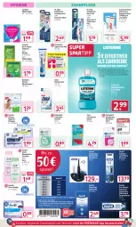 Gazetka promocyjna Rossmann - Prospekte - Gazetka - ważna od 01.09 do 01.09.2024 - strona 10 - produkty: angebot, angebote, auer, binden, bio, bürste, carefree, Cien, cosmea, coupon, coupons, creme, Dr. Best, duni, Duniwell, Einmal Waschlappen, eis, elektrische zahnbürste, elle, elmex, Engel, erde, Facelle, fleisch, gewinnspiel, listerine, Lotion, mint, mundspülung, mundwasser, Odol, Odol-med 3, oral-b, Prokudent, Reinigung, slip, slipeinlagen, spartipp, Spiele, spülung, Tampon, tampons, Ti, Ultra-Binden, waschlappen, Waschlotion, wasser, zahnbürste, zahncreme, Zahnseide