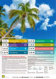 Gazetka promocyjna Lidl - Reise-Themenflyer - Gazetka - ważna od 31.01 do 31.01.2022 - strona 2 - produkty: angebot, angebote, auer, Bad, Berger, Brei, buch, eier, eis, elle, erde, kreuzfahrten, LG, merci, reis, reiseveranstalter, reiss, rel, ring, Schal, telefon, Ti, uhr, usb