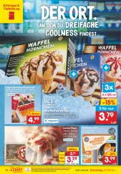 Gazetka promocyjna Netto Marken-Discount - Filial-Angebote - Gazetka - ważna od 11.06 do 11.06.2022 - strona 16 - produkty: brustfilet, coppenrath, eis, filet, hähnchenbrust, hähnchenbrustfilet, hörnchen, kräuter, kuchen, Kuchenschnitte, kühlregal, natur, ndk, oder kräuter, pizza, regal, reis, schnitten, Ti, Waffelhörnchen