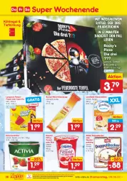 Gazetka promocyjna Netto Marken-Discount - Filial-Angebote - Gazetka - ważna od 11.06 do 11.06.2022 - strona 36 - produkty: activia, bonbel, Cap, danone, danone activia, decke, eis, exquisa, fitline, Käse, käsescheiben, kühlregal, landliebe, langnese, Müller, ndk, pizza, pudding, regal, reis, Skyr, Ti, weichkäse