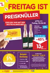 Gazetka promocyjna Netto Marken-Discount - Filial-Angebote - Gazetka - ważna od 11.06 do 11.06.2022 - strona 38 - produkty: beko, brillant sekt, deutschlandcard, eis, gutschein, gutscheine, ndk, reis, sekt, söhnlein, söhnlein brillant, tee, Ti