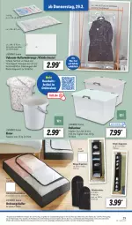 Gazetka promocyjna Lidl - Aktionsprospekt - Gazetka - ważna od 02.03 do 02.03.2024 - strona 33 - produkty: angebot, bett, beutel, bügel, coupon, eimer, eis, kleid, kleider, kleiderbügel, kommode, Mode, Persona, reis, Rollenbox, staubsauger, Ti