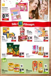 Gazetka promocyjna Kupsch - Angebote der Woche - Gazetka - ważna od 21.05 do 21.05.2022 - strona 7 - produkty: apfel, bio, chips, chipsfrisch, choclait chips, choco crossies, crossies, deka, edeka bio, eis, flasche, frucht, fruchtgummi, funny-frisch, honig, katjes, Kinder, kinder schokolade, leibniz, nestlé, oder yogurette, Pick Up!, reis, schoko, schokolade, tee, teekanne, Vegeta, Yo, yogurette