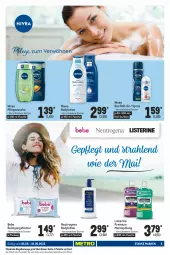 Gazetka promocyjna Metro - Starke Marken - Gazetka - ważna od 18.05 do 18.05.2022 - strona 5 - produkty: Bebe, body, bodylotion, deo, deo roll-on, dusche, flasche, listerine, Lotion, mundspülung, neutrogena, nivea, Palette, pflegedusche, Reinigung, reinigungstücher, roll-on, spülung, Ti, tücher