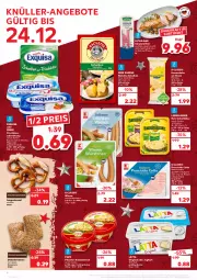 Gazetka promocyjna Kaufland - Gazetka - ważna od 24.12 do 24.12.2021 - strona 2 - produkty: angebot, angebote, auer, aufstrich, backwaren, Becher, brezel, brot, brotaufstrich, brötchen, dinkelbrötchen, dinkelmehl, doppelrahmstufe, emmentaler, exquisa, , filet, frische backwaren, frischkäse, frischkäsezubereitung, für grill und pfanne, gin, grill, grill und pfanne, hartkäse, hinterschinken, joghur, joghurt, Käse, lätta, Laugenbrezel, leerdammer, mehl, miree, pfanne, Popp, prosciutto, prosciutto cotto, purland, rezept, Ria, salz, schinken, schnittkäse, schwein, schweine, schweinefilet, Ti, und pfanne, wein, weine, wiener, ZTE