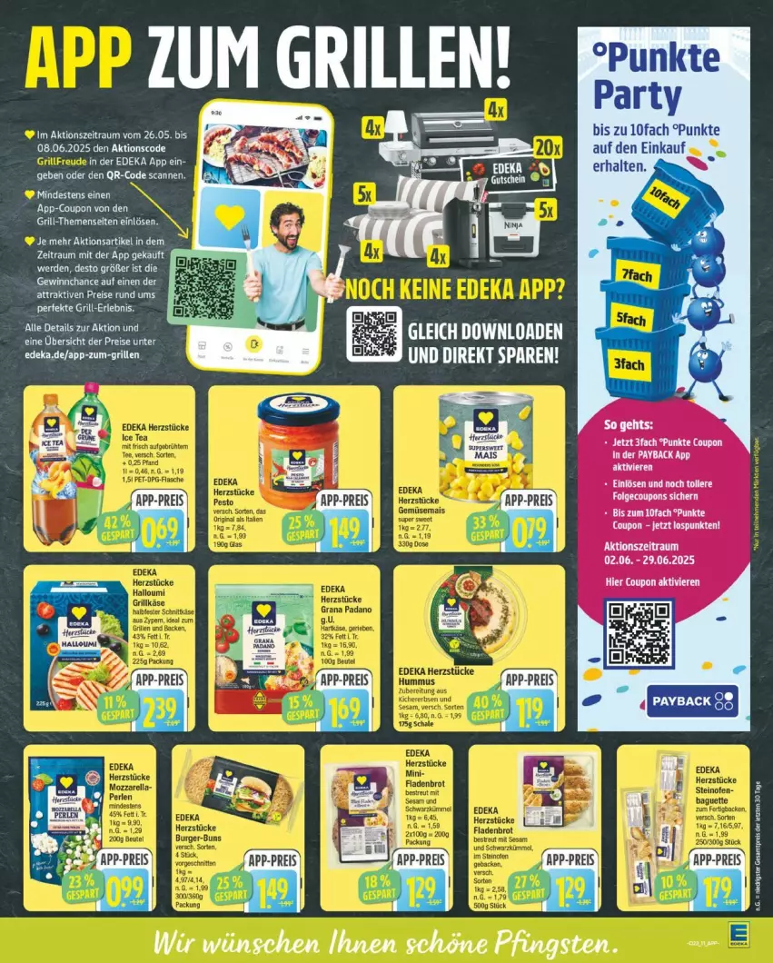 Aktueller Prospekt Edeka - Prospekte - von 02.06 bis 07.06.2025 - strona 11 - produkty: coupon, eis, ente, grill, reis, tee, Ti