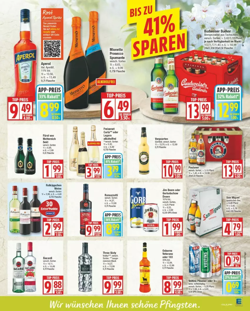 Aktueller Prospekt Edeka - Prospekte - von 02.06 bis 07.06.2025 - strona 13 - produkty: bier, ecco, eis, flasche, freixenet, Gorbatschow, jim beam, mionetto, osborne, Paula, paulaner, pils, prosecco, puma, rama, ramazzott, ramazzotti, reis, Spezi, spumante, Ti, veltins, veterano, zott, ZTE