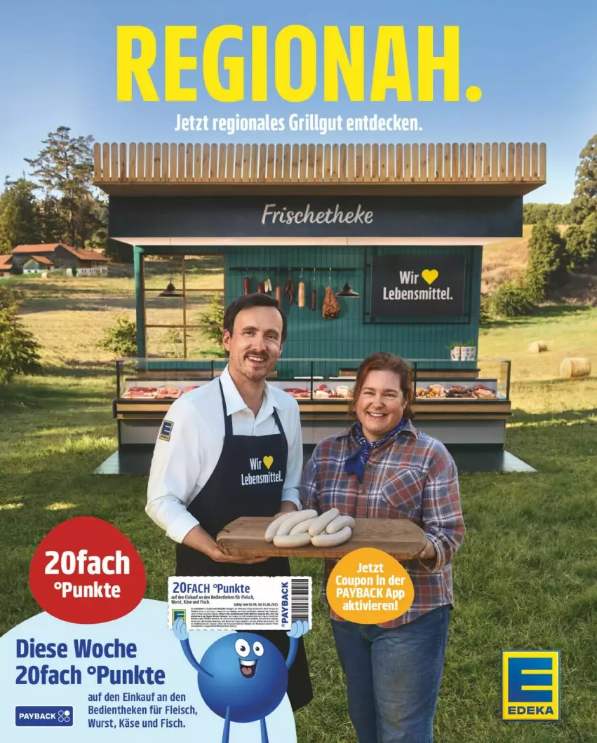 Aktueller Prospekt Edeka - Prospekte - von 02.06 bis 07.06.2025 - strona 18 - produkty: eis, fisch, fleisch, Käse, wurst