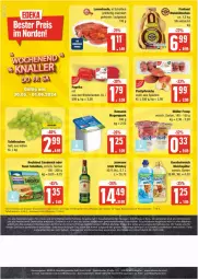 Gazetka promocyjna Edeka - Prospekte - Gazetka - ważna od 01.06 do 01.06.2024 - strona 20 - produkty: eis, froop, grill, irish whiskey, jameson, Kuschelweich, lamm, lammkeule, Müller, müller froop, quark, reis, tafeltrauben, Ti, trauben, weichspüler, whiskey, ZTE