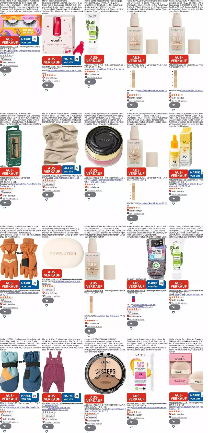 Aktueller Prospekt Dm Drogerie - Prospekte - von 02.03 bis 11.03.2026 - strona 29 - produkty: aust, braun, cin, deit, eis, elle, erde, geschenkset, Gesichtsmaske, handschuhe, Heu, hose, lack, Lacke, Latzhose, LG, Make-up, Maske, Nagellack, Nagellackentferner, Peeling, Pinzette, Reinigung, Reinigungsgel, reis, ring, rum, SANTE, Schal, Schere, schuhe, Serum, smartphone, socken, Ti, Toner, usb, vita, Vitamin C