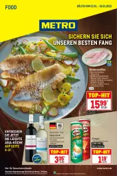 Gazetka promocyjna Metro - Food - Gazetka - ważna od 19.01 do 19.01.2022 - strona 1 - produkty: burgunder, decke, eis, ente, filet, flasche, fleisch, frucht, getränk, getränke, grauburgunder, küche, LG, Metro, Palette, pringles, ring, Rotbarsch, rotbarschfilet, rwe, Ti, top-hit, Wild