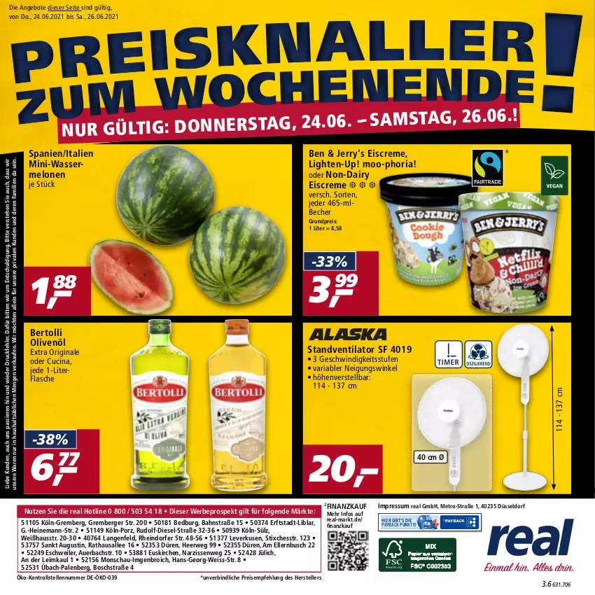 Aktueller Prospekt Real - Real Handzettel - von 21.06 bis 26.06.2021 - strona 48