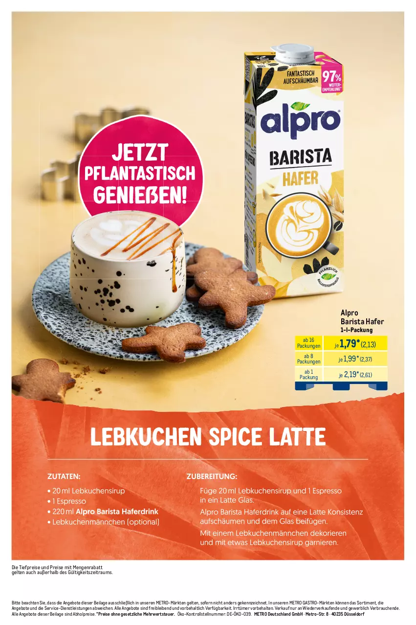 Aktueller Prospekt Metro - Starke Marken Profis - von 05.01 bis 10.01.2026 - strona 6 - produkty: abholpreise, alpro, angebot, angebote, eis, hafer, ilag, Metro, metro gastro, Rauch, reis, rwe, Ti, tiefpreis
