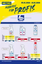 Gazetka promocyjna Metro - Starke Marken Profis - Gazetka - ważna od 10.01 do 10.01.2026 - strona 1 - produkty: angebot, Bad, Becher, Desinfektion, fenster, flasche, küche, Küchen, Metro, reiniger, sprühflasche, Ti