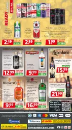 Gazetka promocyjna Getraenkeland - Gazetka - ważna od 07.11 do 07.11.2025 - strona 6 - produkty: abholpreise, aktionspreis, alkohol, bacardi, bestpreis, bestpreise, Cap, captain morgan, coca-cola, cola, Currant, dry gin, eis, Elan, flasche, getränk, getränke, gin, gordon, Gordon’s, lack, likör, london dry, london dry gin, mac, mionetto, mojito, orange, orangen, Rana, raspberry, reis, rum, smirnoff, sprite, Tanqueray, Three Sixty, Ti, tonic, vodka, white rum