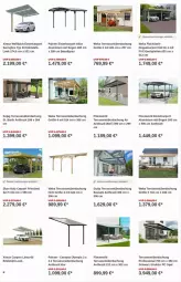 Gazetka promocyjna Obi - Prospekte - Gazetka - ważna od 12.07 do 12.07.2023 - strona 16 - produkty: Bau, Carport, edelstahl, Holz, HP, latte, soja, Terrassenüberdachung, weka