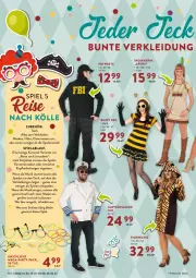 Gazetka promocyjna Selgros - Vorschau:
            Karneval - Gazetka - ważna od 28.02 do 28.02.2022 - strona 10 - produkty: eis, Jacke, kleid, Kleidung, Knicklicht, LG, Liege, Lusti, Maske, reifen, reis, Ria, Spiele, Ti, tisch, Weste