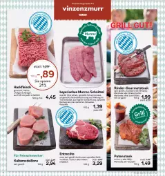Gazetka promocyjna Aez - Prospekte - Gazetka - ważna od 29.07 do 29.07.2023 - strona 4 - produkty: butter, curry, eis, elle, entrecôte, feinschmecker, grill, hofgut, ideal zum grillen, Kalbsmedaillons, kräuter, kräuterbutter, marinade, medaillons, oder kräuter, pute, reis, rind, rinder, Schal, Schale, schnitzel, schwein, schweine, Spezi, steak, Ti, wein, weine, whiskey, ZTE