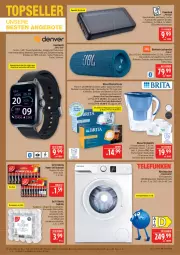 Gazetka promocyjna Marktkauf - Prospekt - Gazetka - ważna od 13.09 do 13.09.2025 - strona 32 - produkty: akku, asti, auer, Bank, batterie, batterien, bio, bluetooth-lautsprecher, brita, decke, Deckel, eis, GoPro, Handy, kamera, Karaffe, lautsprecher, Maxtra, monitor, powerbank, reis, Ria, ring, smartwatch, Soda, Sport, tee, Teelicht, teelichte, Ti, uhr, usb, waschmaschine, wasser, wasserfilter, ZTE