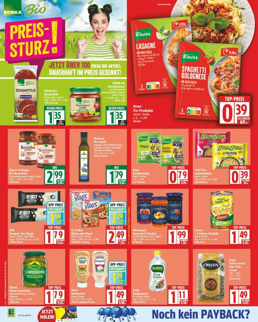 Aktueller Prospekt Edeka - Prospekte - von 12.05 bis 17.05.2025 - strona 10 - produkty: eis, reis, top-preis, zwiebel, zwiebeln