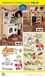 Gazetka promocyjna Lidl - Aktuelle Onlineshop-Highlights - Gazetka - ważna od 31.01 do 31.01.2024 - strona 8 - produkty: eis, Holz, kaffee, kaffeemaschine, Kaufmanns, küche, Küchen, lebensmittel, ndk, pizza, schubladen, Spiele, Spielküche, spielzeug, Ti, toast, toaster, torte, Waage, Waffeleisen